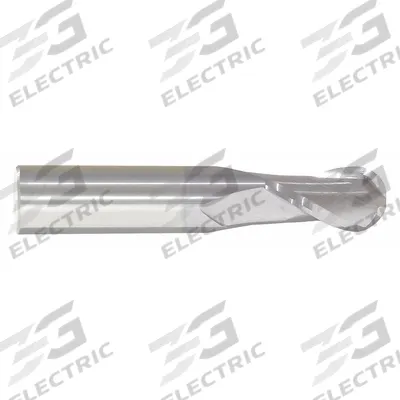 APPROVED VENDOR Ball End Mill: Carbide, TiCN Coated, 2 Flute, 13/64" Mill Dia, 5/8" LOC - General Purpose Carbide Ball End Mills