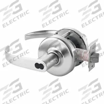 CORBIN Door Lockset: Office Lever Locksets, Chrome, ADA Compliant