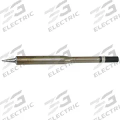 HAKKO Soldering Tip: T22 Series, Chisel, 0.8 mm W, 12 mm Lg (MPN T22-D08). Key specifications — Brand: HAKKO; Compatible Handpiece Manufacturer Model Number: FM-2030; Manufacturer Part Number: T22-D08.