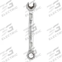 WERA Combination Wrench: Alloy Steel, Nickel Chrome, 15 mm Head Size, 7 7/8 in Overall Lg, Reversing (MPN 05073275001). Key specifications — attr309600: 15 mm; attr309611: Nickel Chrome; attr309610: Alloy Steel; attr309604: Yes; attr309612: No; attr309613: No; attr309615: No; attr324932: WERA.