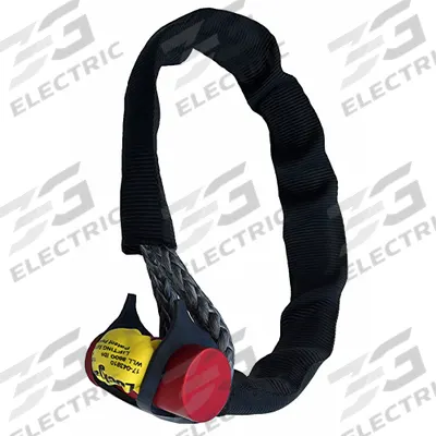 LOCKJAW Soft Shackle: 8,600 lb Working Load Limit, 43,000 lbf Breaking Strength - Synthetic Shackles for Lifting