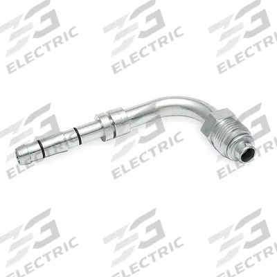 AEROQUIP O-Ring Hose Fitting: 90° O-Ring Fitting, 12 Dash Size - E-Clip Hose Fittings
