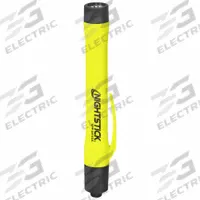 Intrinsically Safe Handheld Flashlight: 125 lm, 2.25 hr Run Time at Max. Brightness, 55 m Max Beam (MPN XPP-5411GX). Key specifications — Brand: NIGHTSTICK; Battery Requirements - Broad: Includes 2 AAA.