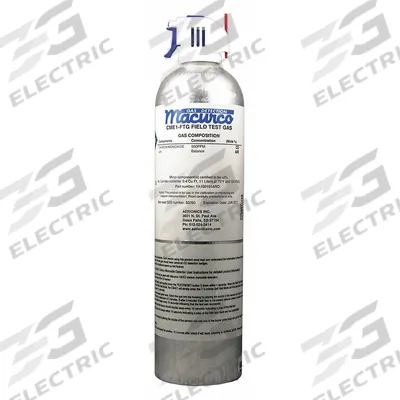 MACURCO Calibration Gas: Mfr. No. CM-12/Mfr. No. CM-6/Mfr. No. CM-E1, Air, Cylinder - Calibration Gases for Fixed Gas Detectors