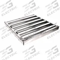 CAPTIVE-AIRE Range Hood Filter: 20 in x 20 in, Baffle (MPN HRSS2020). Key specifications — Brand: CAPTIVE-AIRE; Frame or Header Material: Stainless Steel; Air Filter Construction: Baffle; Air Filter Item: Range Hood Filter.