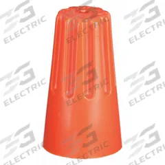 APPROVED VENDOR Twist-On Wire Connectors: Orange, Wire Sizes 22 AWG – 14 AWG, 600 V, 100, PK (MPN 5UYJ4). Key specifications — Brand: APPROVED VENDOR; Maximum Wire Combination: (4) 16 AWG with (1) 20 AWG; Manufacturer Part Number: 5UYJ4; Minimum Wire Combination: (1) 18 AWG with (1) 20 AWG.