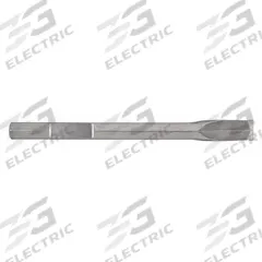 DEWALT Chisel Bit: 1 in Head Wd, 15 3/4 in Overall Lg, 21/32 in Shank Dia, 1 1/8 in Shank Hex Size (MPN DWA5962). Key specifications — attr253714: Surface Material Removal; attr277143: DEWALT.