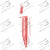 APPROVED VENDOR Centrifuge Tube: Centrifuge Tube, Polypropylene, 5 mL Capacity - mL, Conical, Red (MPN C2500-R). Key specifications — Brand: APPROVED VENDOR; Graduated: Yes; Closure Color: Red; Includes: Attached Cap; Includes Closure: Yes; Body Color: Red; Bottom Shape: Conical; Body Material: Polypropylene.