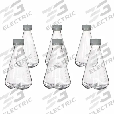 APPROVED VENDOR Erlenmeyer Flask: Erlenmeyer, PETG, 1 L, 33.81 fl oz - Plastic Erlenmeyer Flasks