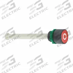 SCHNEIDER Flush Push Button: Red, 22 mm Mounting Size, Non-Metallic, Momentary (MPN XB5AA84101). Key specifications — Brand: SCHNEIDER; Action: Momentary; Legend: O; Series: XB5; Push Button Material Type: Non-Metallic.