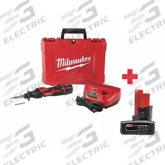 MILWAUKEE Soldering Iron Kit: 90 W, 750°F, Chisel/Conical Tip, 0.02 in Tip Wd, Soldering Iron Kit (MPN 2488-21, 48-11-2440). Key specifications — Manufacturer Part Number: 2488-21, 48-11-2440; Temperature Adjustment: Fixed; Brand: MILWAUKEE; Battery Type: M12 REDLITHIUM – Included.