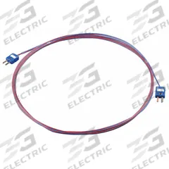 SANI-LOCK Probe Socket: Thermocouple Wire, For Type T Thermocouple Type, 10 ft Extension Cable Lg (MPN ACC-T1V-10). Key specifications — End 1 Connection Type: Mini Connector; End 2 Connection Gender: Male; End 1 Connection Gender: Male; Brand: SANI-LOCK.