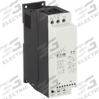 EATON Soft Start: 480V AC, 15.2 A Output Current, No Bypass, NEMA 1, 60/50 Hz, Three Phase, 24V DC (MPN DS7-340SX016N0-N). Key specifications — Control Voltage: 24V DC; Manufacturer Part Number: DS7-340SX016N0-N.