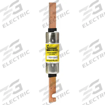 BUSSMANN Solar Fuse: PVS-R Series, Fast-Acting, 100 A - Fast-Acting Cylindrical Fuses