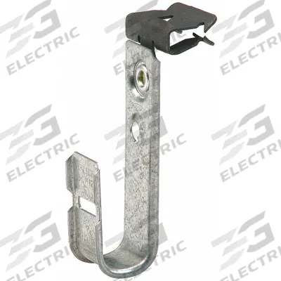 COOPER B-LINE J-Hook: Hammer-On with Locking Latch, 3/4 in Max. Bundle Dia. - Beam Mount J-Hooks