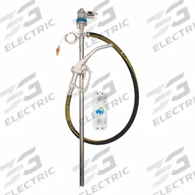 FINISH THOMPSON Air Drum Pump Kit: 15 gpm Max. Flow Rate, 300 cps Max. Viscosity - Low Viscosity Centrifugal Drum Pumps