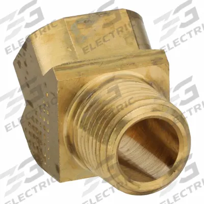 PARKER Metal Pipe Elbow: 45° Elbow, 3/8 in x 3/8 in - Threaded High-Pressure Pipe Fittings