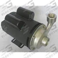 DAYTON Centrifugal Pump: 304 Stainless Steel, 1 1/2 hp Horsepower (Max), Single Phase, 115/230V AC (MPN 4JMV9). Key specifications — Impeller Material: 304 Stainless Steel; Brand: DAYTON; Motor Enclosure: Open Dripproof.