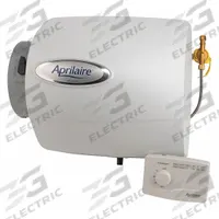 Duct Mount Humidifier: Bypass, 12 gal Daily Humidification Output, 30% Humidity Setting - Min, Knob (MPN 500M). Key specifications — Brand: APRILAIRE.