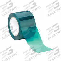 CAPLUGS Film Tape: 3/4 in Wd, 72 yd Lg, 5 mil Thick, Polyester Film, Silicone, Green (MPN SH-47816). Key specifications — Series: PC25-SH.