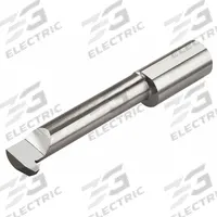 MICRO 100 Threading Tool: 1/2 in Shank Dia., Bright (Uncoated), 0.2400 in Center to Cutting Tip (MPN IAT-2000-10)