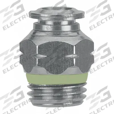 AIGNEP USA Push-Fit Adapter Fitting: 6 mm OD x 1/8 in Pipe Size, Push-to-Connect x MBSPP - Stainless Steel Tube Fittings