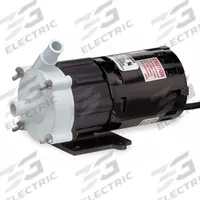LITTLE GIANT Magnetic Drive Pump: Glass-Filled Polypropylene, 1/50 hp Horsepower, Single Phase, Hose (MPN 581030). Key specifications — Gasket Material: Buna-N; Nameplate Voltage: 115V AC; Impeller Material: Barium Ferrite; Brand: LITTLE GIANT.