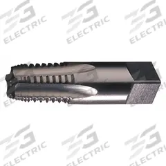 CLEVELAND Pipe and Conduit Thread Tap: 1/2"-14 NPT, 5 Flute, Semi-Bottoming Chamfer (MPN C64101)