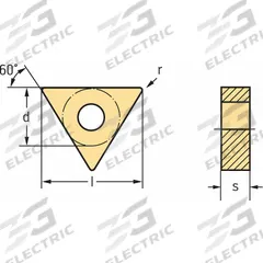 WALTER Triangle Turning Insert: TNMG333-MK5 WKK10S, TNMG160412-MK5 WKK10S (MPN 6353324). Key specifications — attr257938: TNMG333-MK5 WKK10S; attr257939: TNMG160412-MK5 WKK10S.