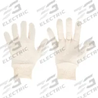 CONDOR Knit Gloves: L ( 9 ), Uncoated, Uncoated, Cotton, Full Finger, Knit Cuff, White, 1 PR (MPN 2AM49). Key specifications — Silicone-Free: No; Glove Style: Cut and Sewn; Brand: CONDOR; Double-Dipped: No; Glove Coating Material: Uncoated; Knit Material Color: White; Latex-Free: No; Touchscreen Compatible: No.