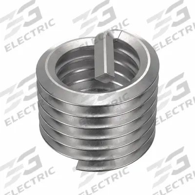 APPROVED VENDOR Helical Insert: Tanged Tang Style, Free-Running, 1/2"-14 Thread Size, Plain - Free-Running Tanged Helical Inserts