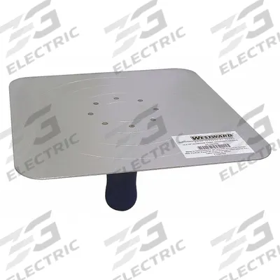 WESTWARD Drywall Hawk: 10 in Overall Wd, 10 in Overall Lg, Handle Mat. ErgoSoft - Drywall Hawks