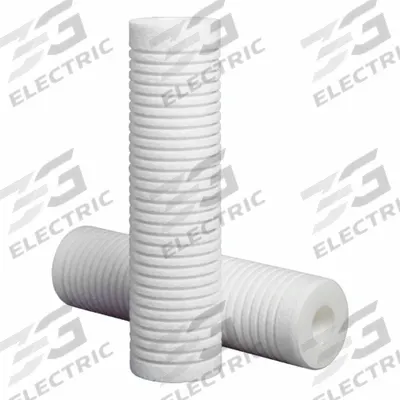 3M Water Filter Cartridge: 30 micron, String Wound, Polypropylene - Solid Water Filter Cartridges