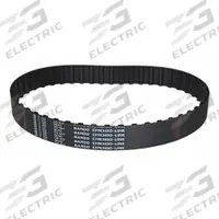 BANDO Timing Belt: One Side, Synchro-Link® HT, 0.375 in Pitch, 1 1/2 in Top Wd, 375L150, 100 Teeth (MPN 375L150G). Key specifications — Manufacturer Part Number: 375L150G; Belt Coating: Nylon; Belt Series: Synchro-Link® HT; Brand: BANDO; Industry Number: 375L150; Length Type: Closed Loop; Tooth Profile: Trapezoidal.