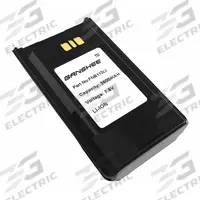 BANSHEE Radio Battery: Fits Vertex Std, For EVX-530/VX-261 Series, 2,200 mAh, Lithium Ion, QVB113L. Key specifications — Manufacturer Part Number: QVB113L; Brand: BANSHEE; Compatible Radio Brand: Vertex Standard; Battery Type: Lithium Ion; Waterproof: No; Compatible Radio Series: EVX-530; Compatible Radio Type: Handheld; Compatible Radio Manufacturer Model Number: EVX534.