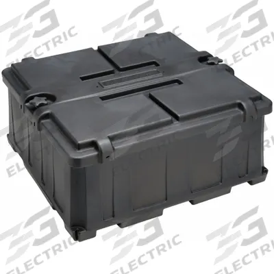 NOCO Battery Box: Commercial Vehicles, Group 8D Fits Battery Size Group, 21 in Inside Lg - Commercial Battery Boxes