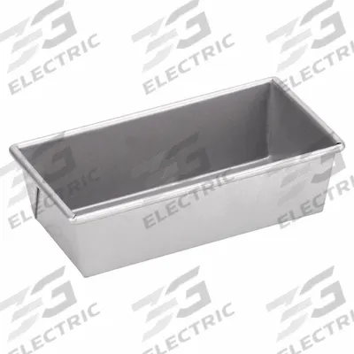 CHICAGO METALLIC Bread Pan: Aluminized Steel, 1 Slots, 5 in Overall Wd, 2 3/4 in Overall Dp - Bread & Loaf Pans