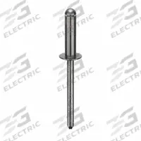 Blind Rivet,1 41/42" L,0.183" dia,PK250: Inch, 1 31/32 in Overall Lg, 43/64 in Body Lg, Dome, 250 PK (MPN SD68BS200). Key specifications — Brand: POP AVDEL.