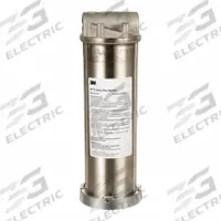 SOLVENTUM CORP DBA 3M HEALTHC Water Filter Housing: 3/4 in, NPT, 3 in Overall Dia, Silver, 16 gpm (MPN 4415208 CT101 316SS Head and Sump). Key specifications — Housing Material: 304L/316L Stainless Steel; Housing Color: Silver; Brand: SOLVENTUM CORP DBA 3M HEALTHC.