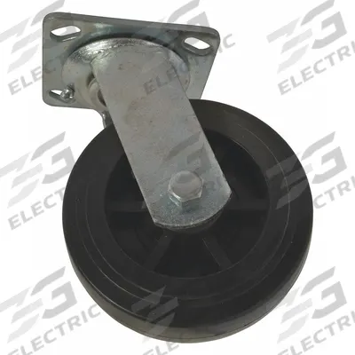 Dayton Swivel Caster: 700 lb Load Capacity, 6 in Overall Lg, 2 in Overall Wd, Polyolefin/Steel - Replacement Casters for Platform Trucks
