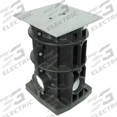 BREEZ-EV EV Charger Make-Ready Base: Compatible with 794L34/794L35, 26 in Dp, 16 in Ht, 16 in Wd (MPN EVC-L2-ACC-MAKE READY BASE)