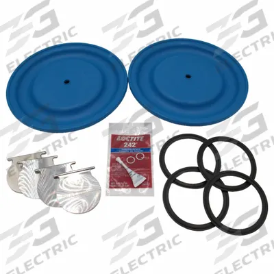 GRACO Fluid End Repair Kit: Fluid Section Repair Kit, 25R726, Santoprene - Graco Fluid-End Repair Kits