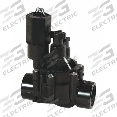 RAIN BIRD In-Line Valve w/Flow Control,3/4": 150 psi Max Working Pressure, 3/4" FPT - Sprinkler Valves