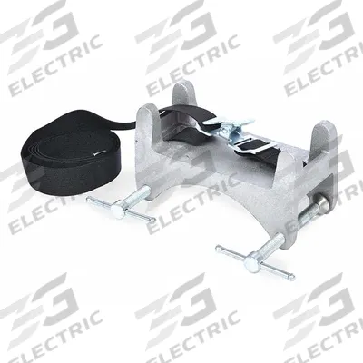 OHAUS Gas Cylinder Bench Clamp: 1 Cylinder, For 4 in to 14 in Dia - Bench- & Table-Mounted Clamps