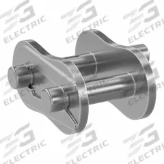 TSUBAKI Attachment Link: For Stainless Steel Roller Chains, D-1, 40, Single Strand, Plain, 5 PK (MPN 40ASD1CL). Key specifications — attr305132: Attachment; attr305112: TSUBAKI.