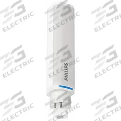 PHILIPS Compact LED Bulb: Type A, 4-Pin (G24q), PL Horizontal, LED, 3500K, 900 lm Light Output (MPN 8.5PL-C/T LED/26H-3500 IF 4P 10/1). Key specifications — Brand: PHILIPS; Bulb Designation: 8.5PL-C/T LED/26H-3500 IF 4P 10/1; Dimmable: Yes; Color Temperature: 3500K.
