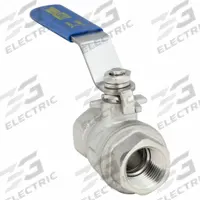 APPROVED VENDOR Manual Two-Way Ball Valve: 1/2 in, 316 Stainless Steel, Straight Valve Body, Lever (MPN G-SSF-50). Key specifications — Brand: APPROVED VENDOR; Handle: Lever.