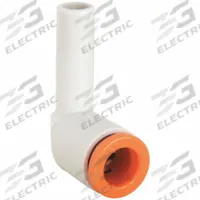 SMC Push-Fit Elbow Fitting: 5/16 in OD x 5/16 in OD Size, Push-to-Connect x Push-to-Connect, Brass (MPN KQ2L09-99A). Key specifications — Brand: SMC.