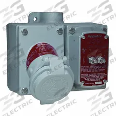GFCI Receptacle: 2 Gang, 5-20R, GFCI, 125V AC, 20 A, 3 Pole, 2 Wire (MPN EFS275A-2023GFI). Key specifications — Brand: APPLETON ELECTRIC.