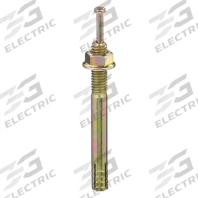 APPROVED VENDOR Hammer Drive Pin Anchor: 5/16 in Dia, 2 3/4 in Overall Lg, Flat, Steel - Heavy Duty Nail-Drive Anchors
